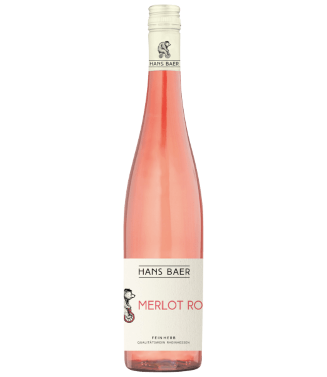 Hans Baer Merlot Rosé Feinherb 2022