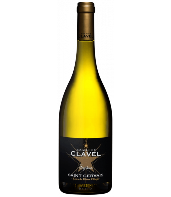 Domaine Claire Clavel Syrius Côtes-du-Rhône-Villages 'Saint-Gervais' Blanc 2023