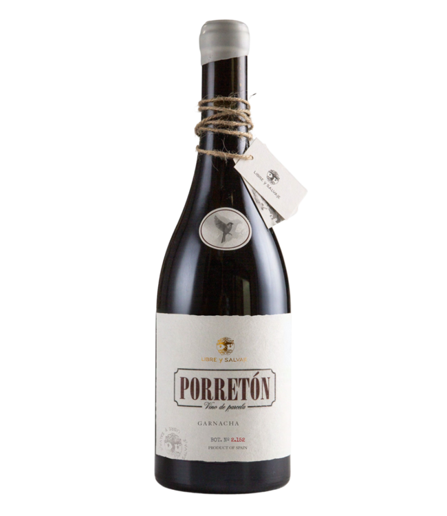 Libre y Salvaje Cariñena DO Porretón Garnacha 2021
