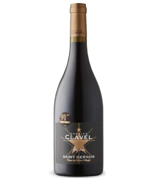 Domaine Claire Clavel Syrius Côtes-du-Rhône-Villages 'Saint-Gervais' Rouge 2021
