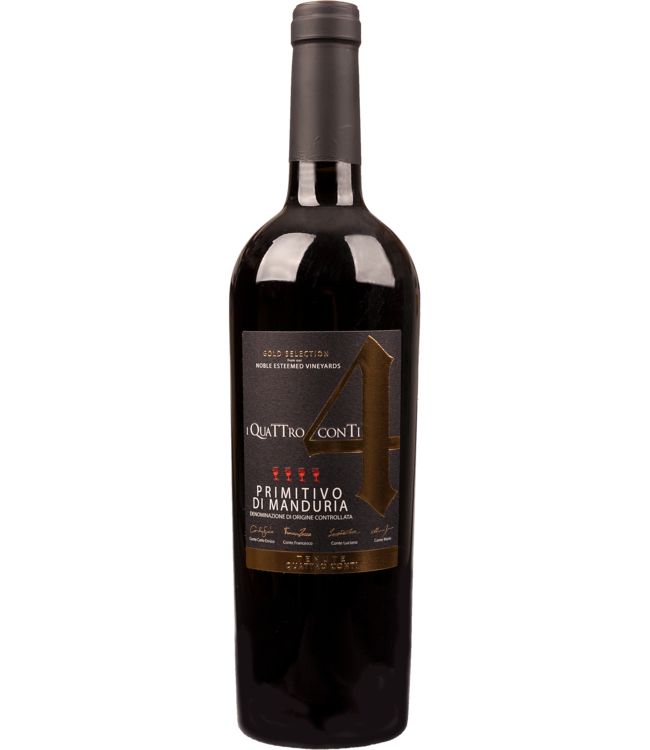 Tenute Quattro Conti I Quattro Conti Primitivo di Manduria 2023