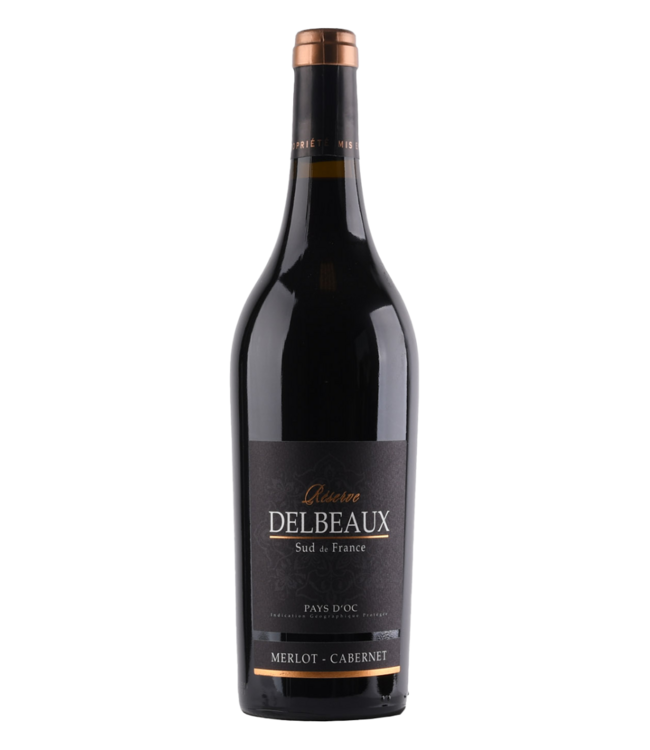 Delbeaux Delbeaux Pays d'Oc IGP Réserve Merlot-Cabernet   2023