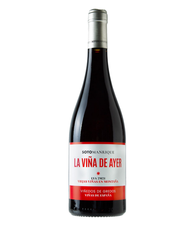 Bodega Soto Manrique Cebreros DOP La Viña de Ayer Garnacha Tinto   2021
