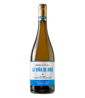 Bodega Soto Manrique Cebreros DOP La Viña de Ayer Albillo Real Blanco   2023