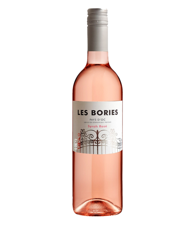 Les Bories Les Bories Pays d'Oc IGP Syrah Rosé   2024
