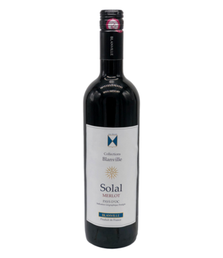 Château Haut-Blanville Château Haut-Blanville Pays d'Oc IGP Solal Merlot   2023