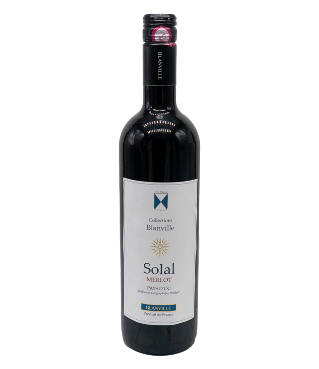 Château Haut-Blanville Château Haut-Blanville Pays d'Oc IGP Solal Merlot   2023