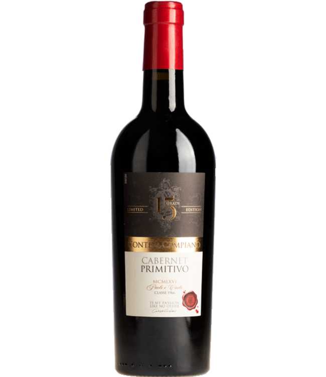 Conte di Campiano Limited 15 Gradi Edition Cabernet - Primitivo 2024