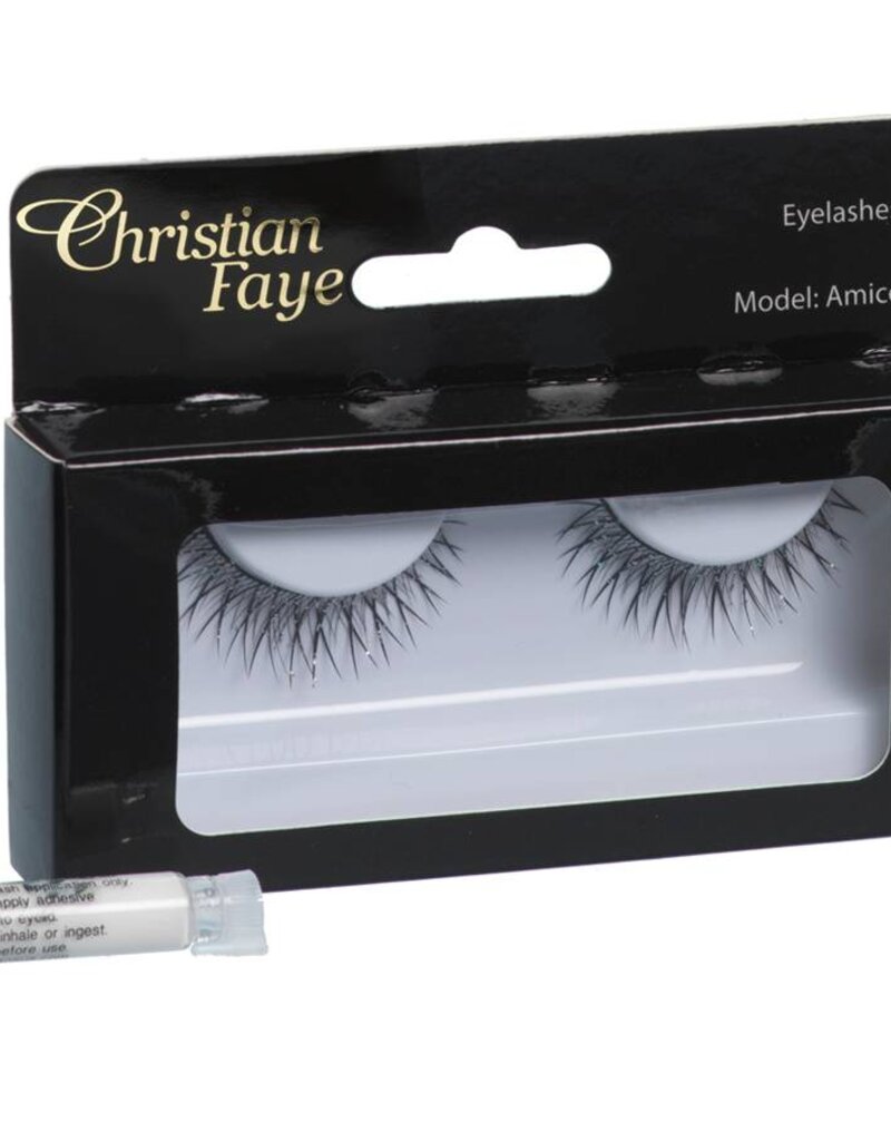 Christian Faye Valse Wimpers met lijm - Amice, nepwimpers