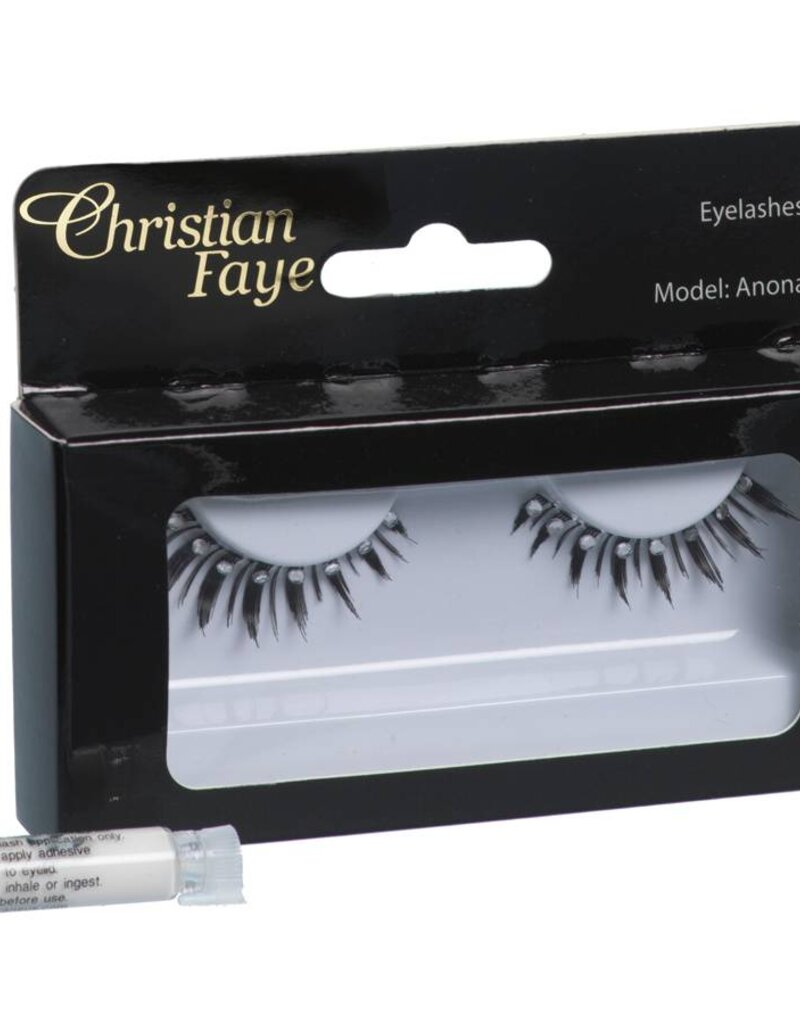 Christian Faye Valse Wimpers met lijm - Anona, nepwimpers