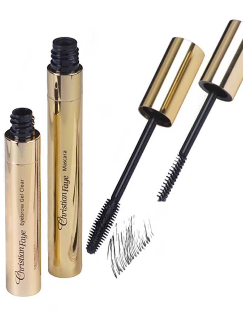 Christian Faye Duo Mascara & Wenkbrauwgel Clear Set