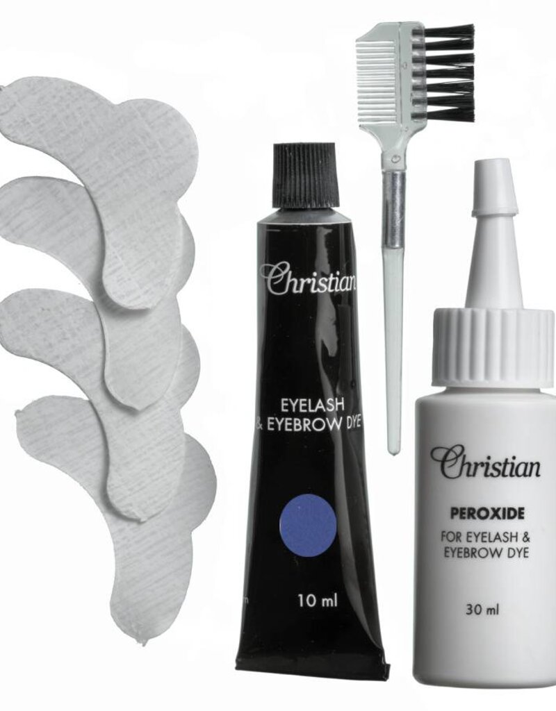 Christian Faye Wimper en Wenkbrauwverf - BlueBlack