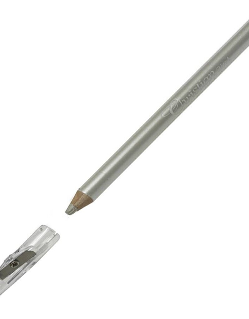 Christian Faye Highlighter Potlood met puntenslijper - Pearl White