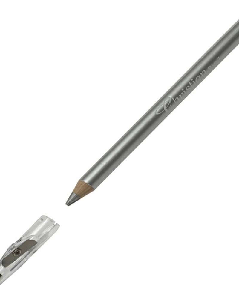 Christian Faye Highlighter Potlood met puntenslijper - Silver