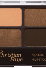 Christian Faye Quattro Eye Shadow Brown