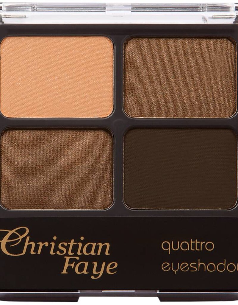 Christian Faye Quattro Eye Shadow Brown