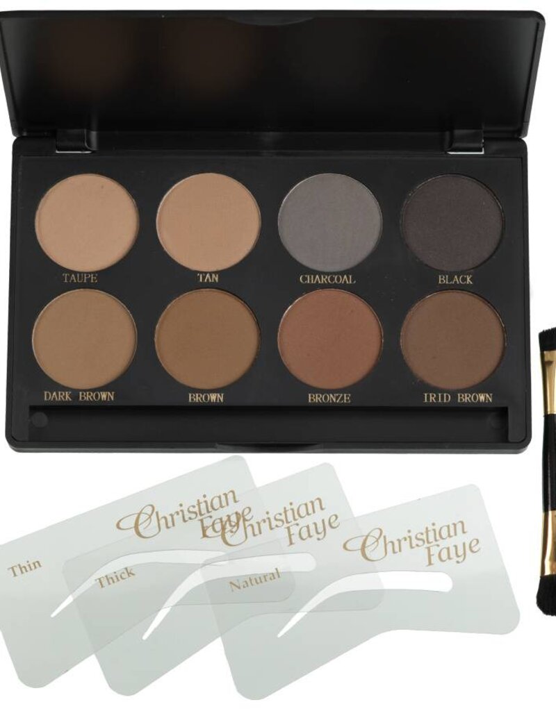 Christian Faye Eyebrow Make Up Professional kit