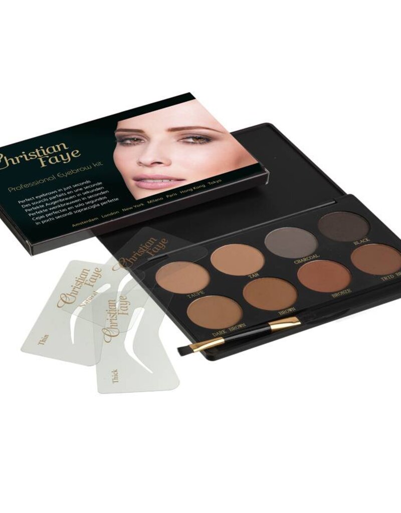 Christian Faye Eyebrow Make Up Professional kit