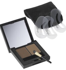 Christian Faye Wenkbrauwpoeder DUO Medium Dark Brown