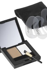 Christian Faye Wenkbrauwpoeder DUO Highlighter set, compleet met sjablonen en kwast - Light