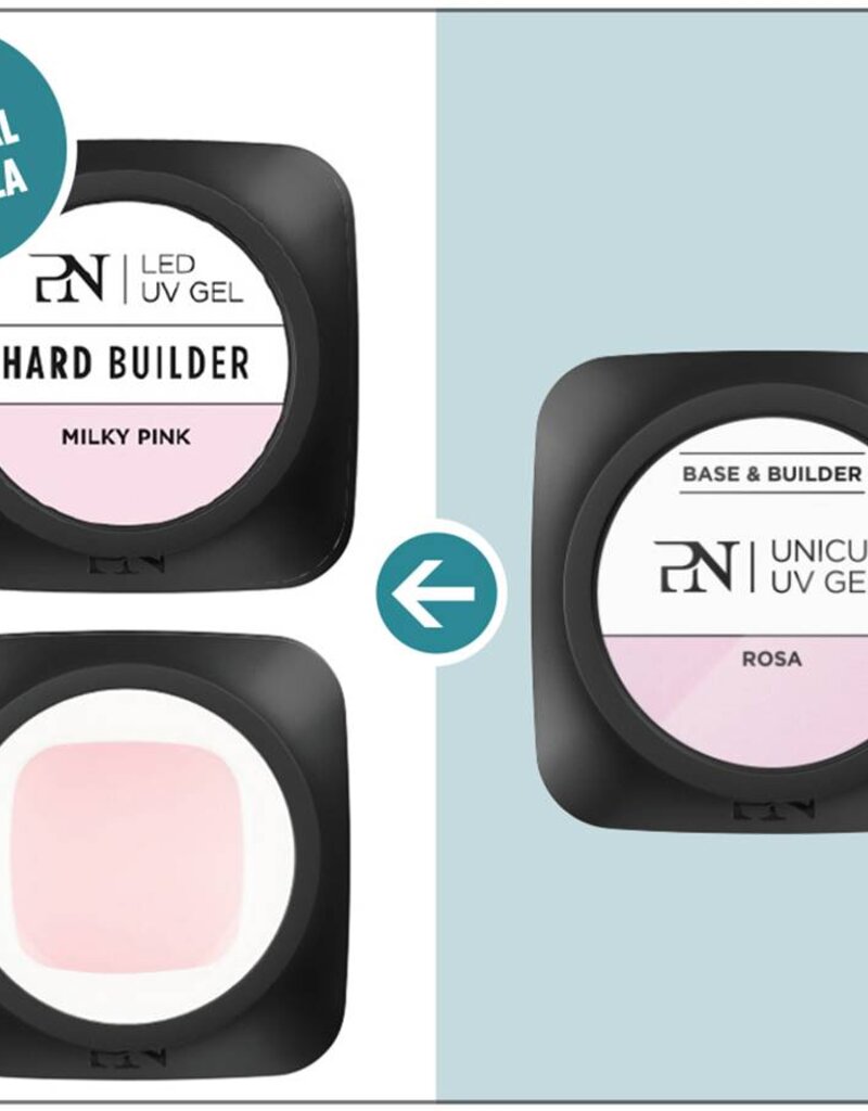 Pronails Hard Builder Milky Pink Led/UV Gel