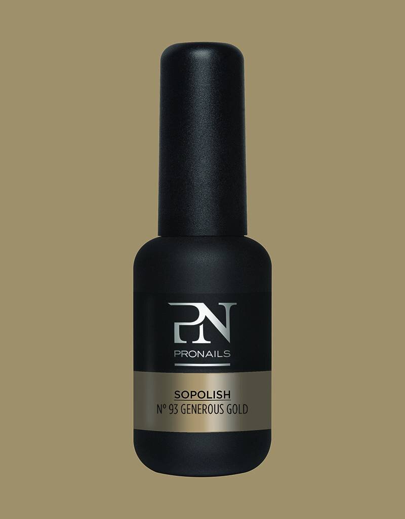 Pronails Sopolish 93 Generous Gold 8 ml
