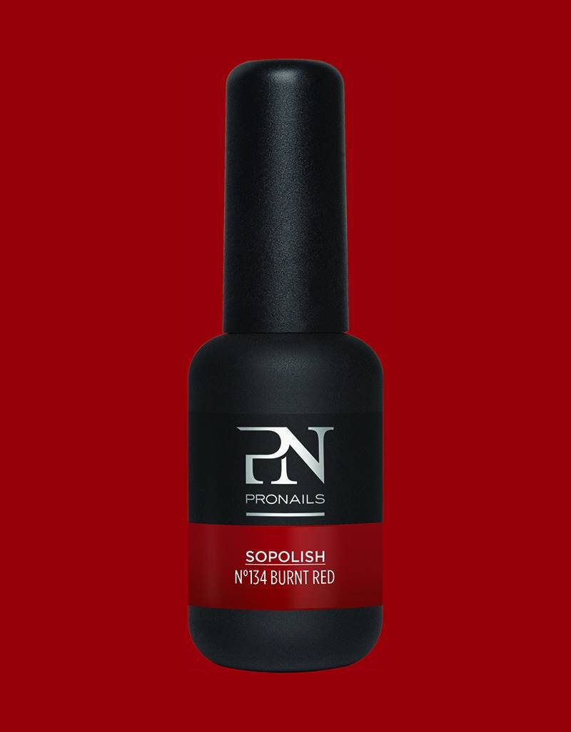 Pronails Sopolish 134 Burnt Red 8 ml