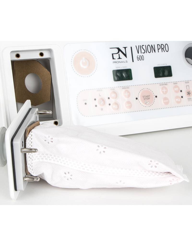 Pronails Replacement Bag Vision Pro 500/600/700- 5 pcs+Motorfilter
