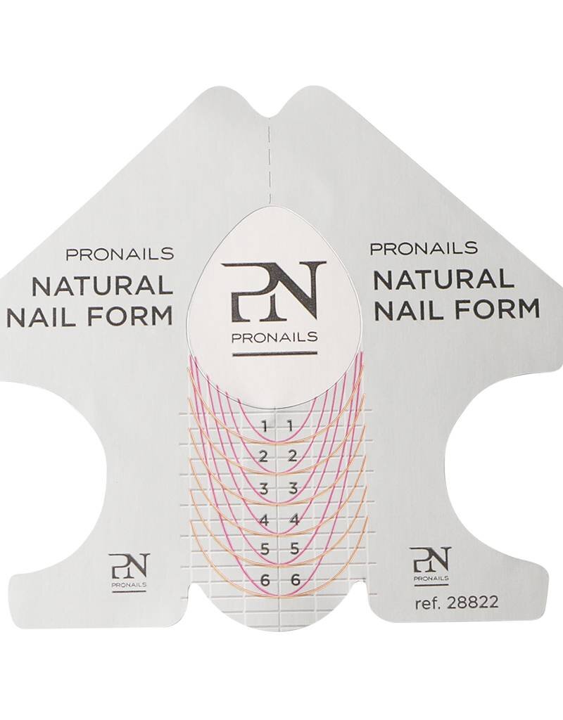 Pronails Natural Nail Forms 500 stuks