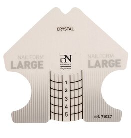 Pronails Crystal Nail Forms Large