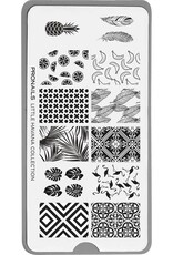 Pronails Stamping Plate Little Havana + Scraper