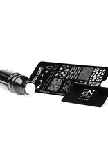 Pronails Stamping Plate Warm Wishes + Scraper