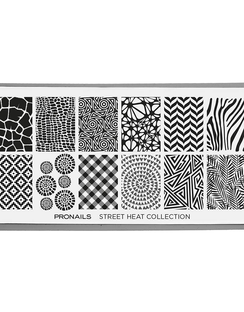 Pronails Stamping Plate Street Heat Collection + Scraper