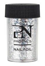 Pronails Nail Foil Scattered Silver 1.5 m