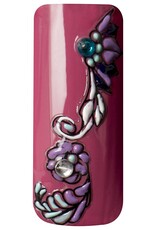 Pronails Nail Stickers Blooming Bouquet Black