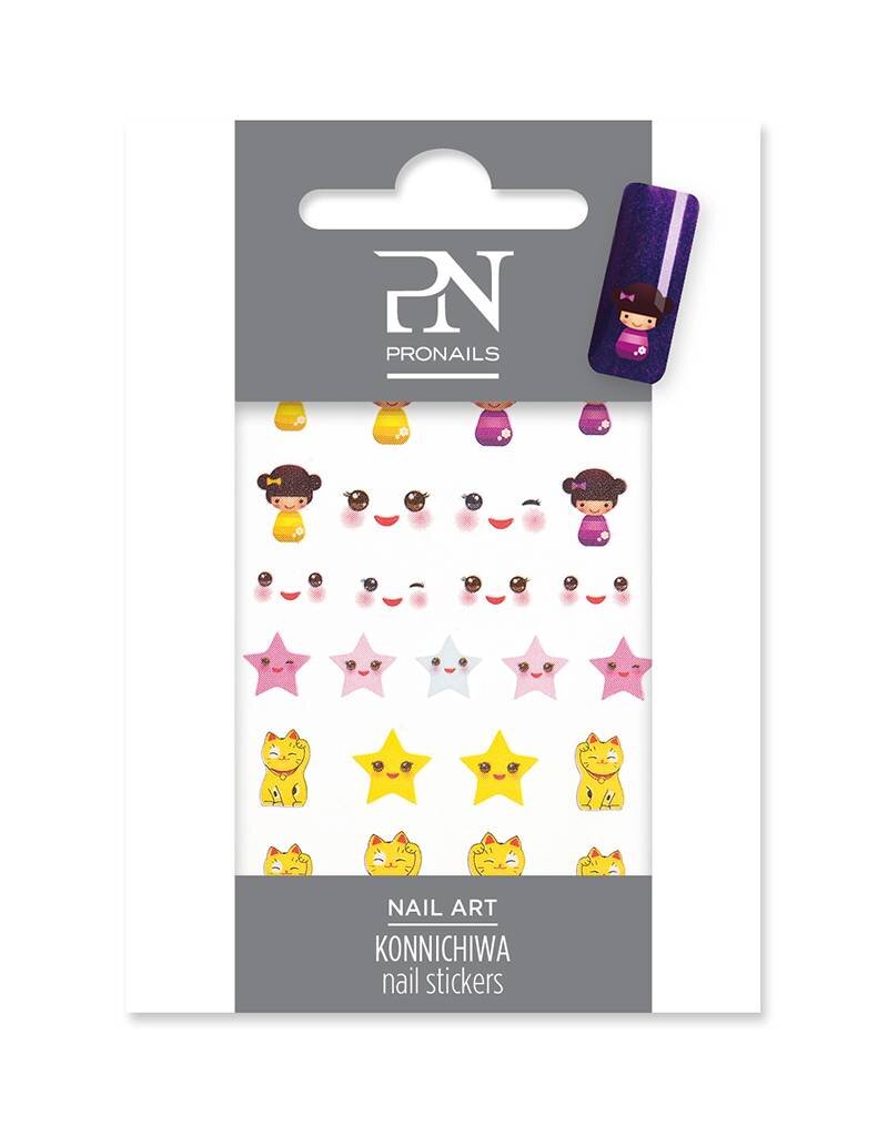 Pronails  Nail Stickers Konnichiwa