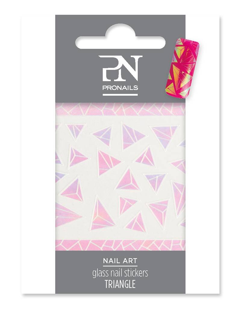 Pronails Glass Nail Stickers Triangle