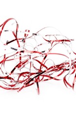 Pronails Striping Tape Metallic Red 20 m