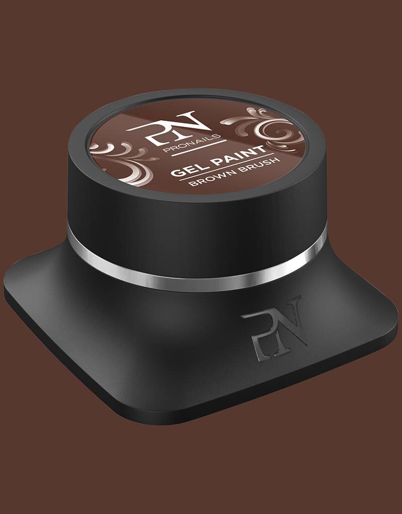 Pronails Gel Paint Brown Brush 5 ml