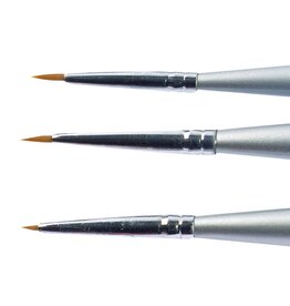 Pronails Sharp Nail Art Brush - Set of 3 Sizes