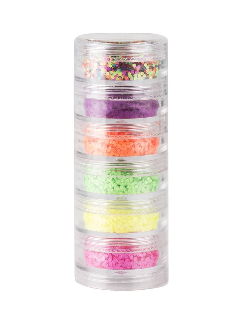 Pronails Glitter Tower Fluo Mashup