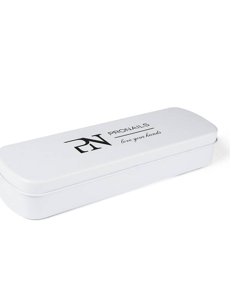 Pronails Silver File & Brush Box