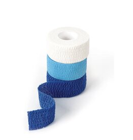 Pronails Finger Wraps White/Turquoise/Blue 3 rolls