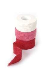 Pronails Finger Wraps White/Pink/Red 3 rolls
