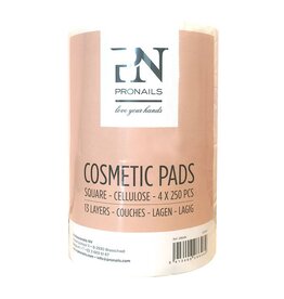 Pronails Cosmetic Pads Square 4 x 250 pcs