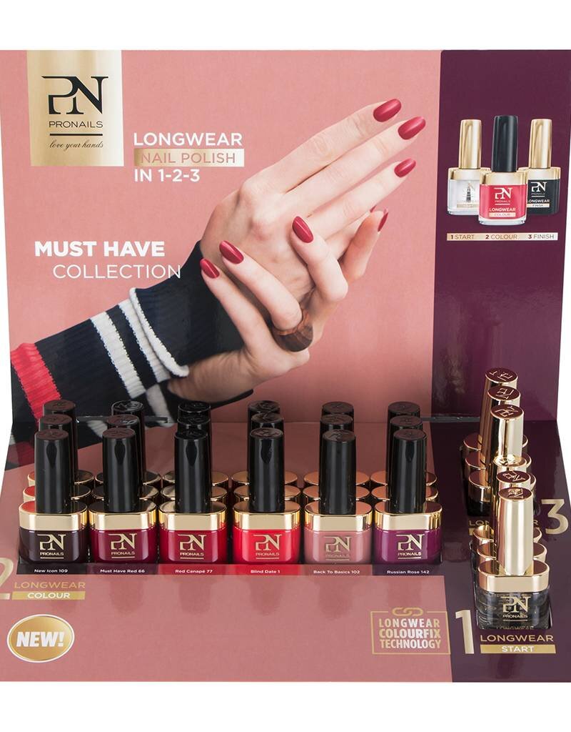 Pronails PN LongWear Must Have Display 24 pcs