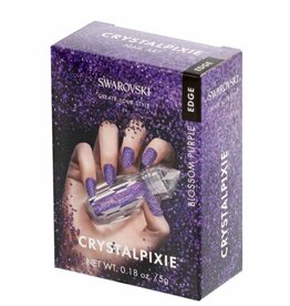 Swarovski Crystalpixie Edge Blossom Purple