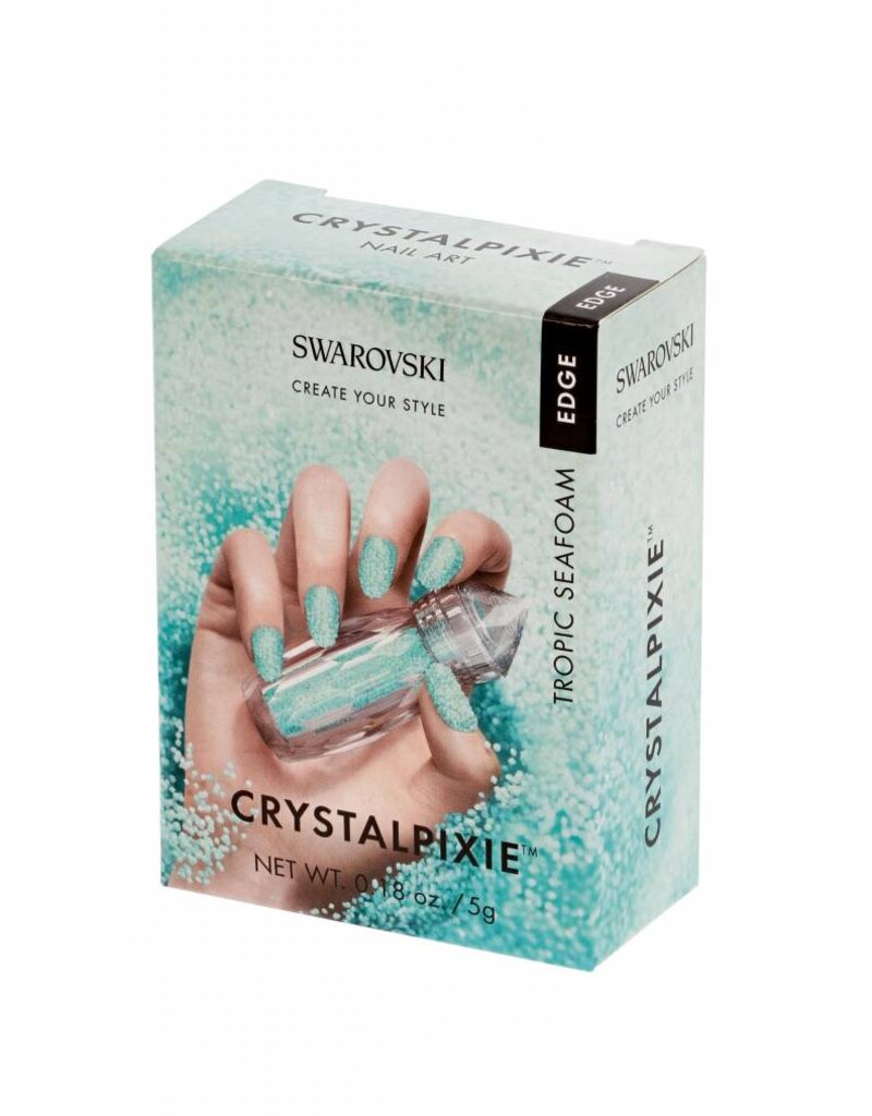 Swarovski Crystalpixie Edge Tropic Seafoam
