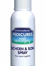 Samenwerkende Pedicures Schoen en Sok Spray