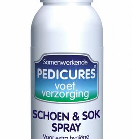 Samenwerkende Pedicures Schoen en Sok Spray